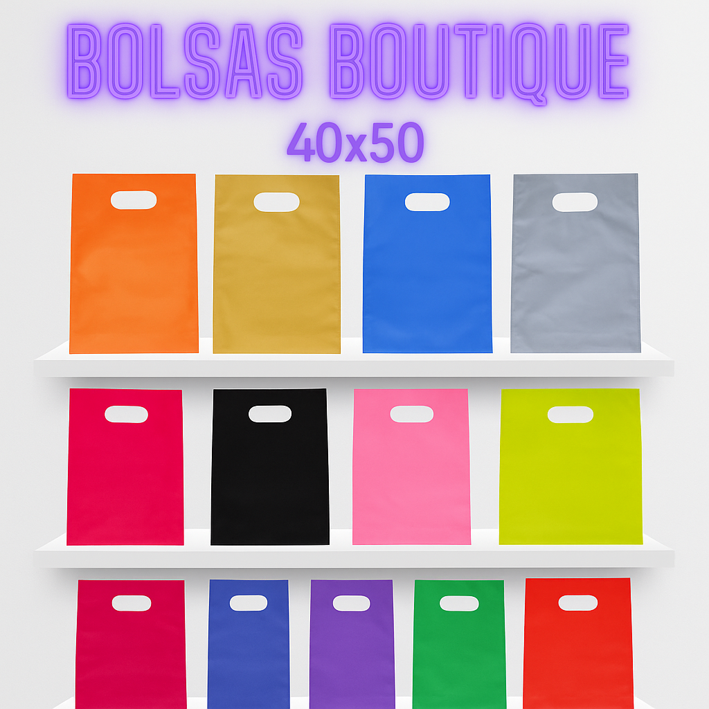 Bolsa Boutique 40x50 cm Pack 100 unidades  DeltaBuy