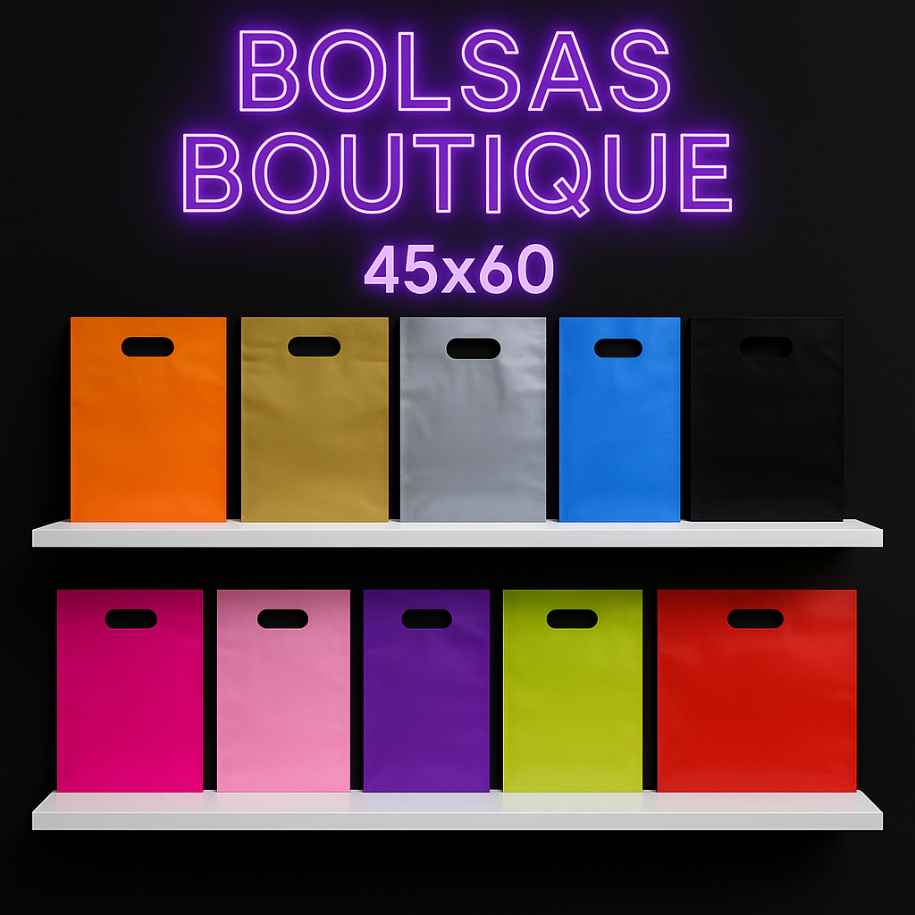Bolsa boutique 45x60 cm en pack de 100 unidades – DeltaBuy
