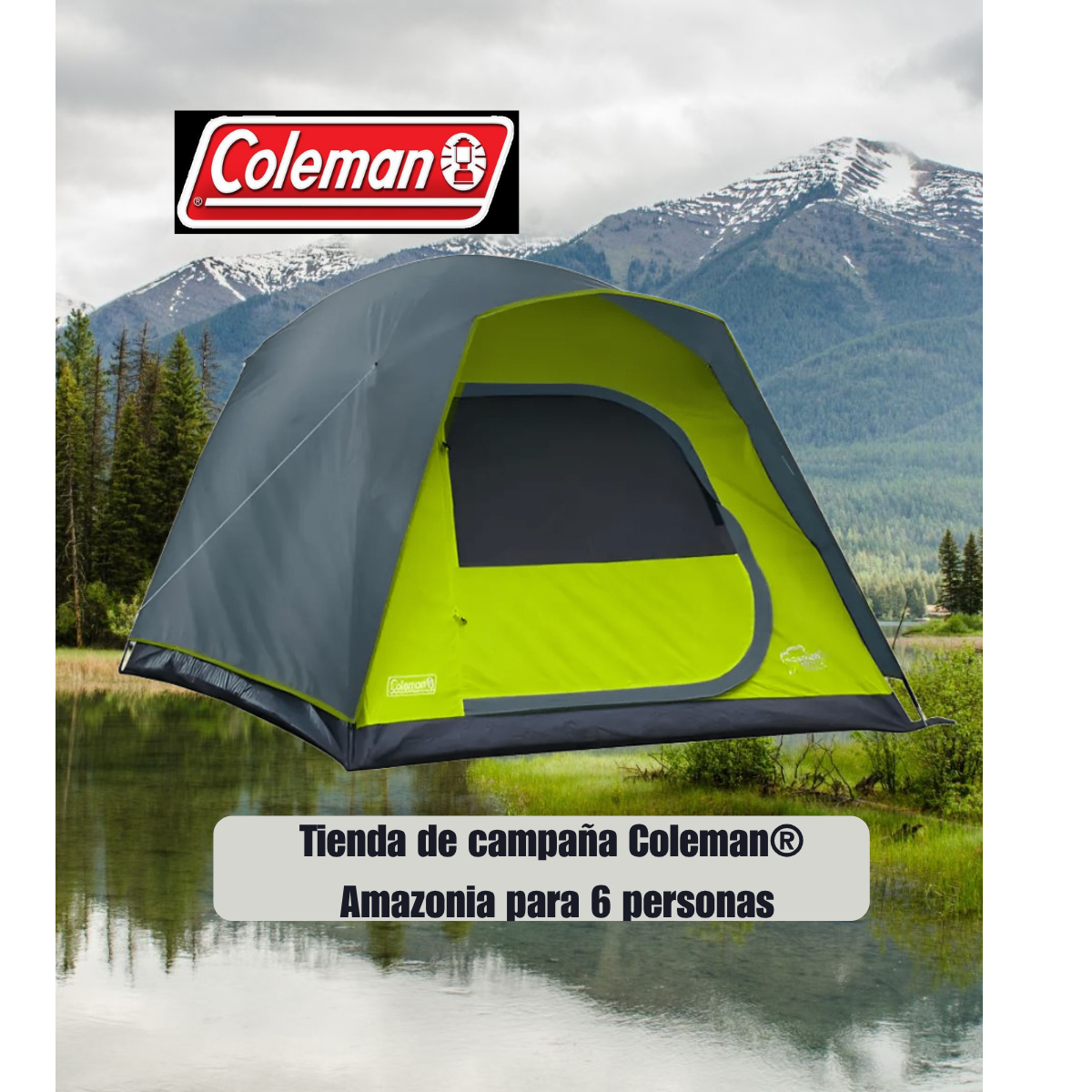 Tienda De Campaña Coleman Amazonia Para 6 Personas