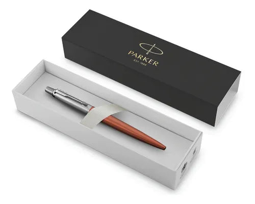 Lapicera Parker Jotter Chelsea Naranja Color De La Tinta Azul