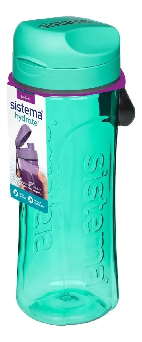 Botella Sistema Tritan Swift 600ml Aguamarina