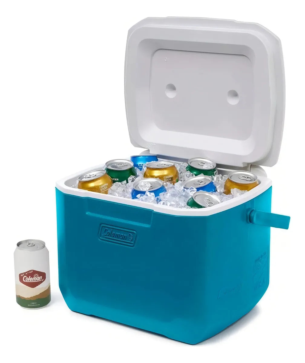 Conservadora Coleman Chiller 16qt 15 Latas Color Azul Acero