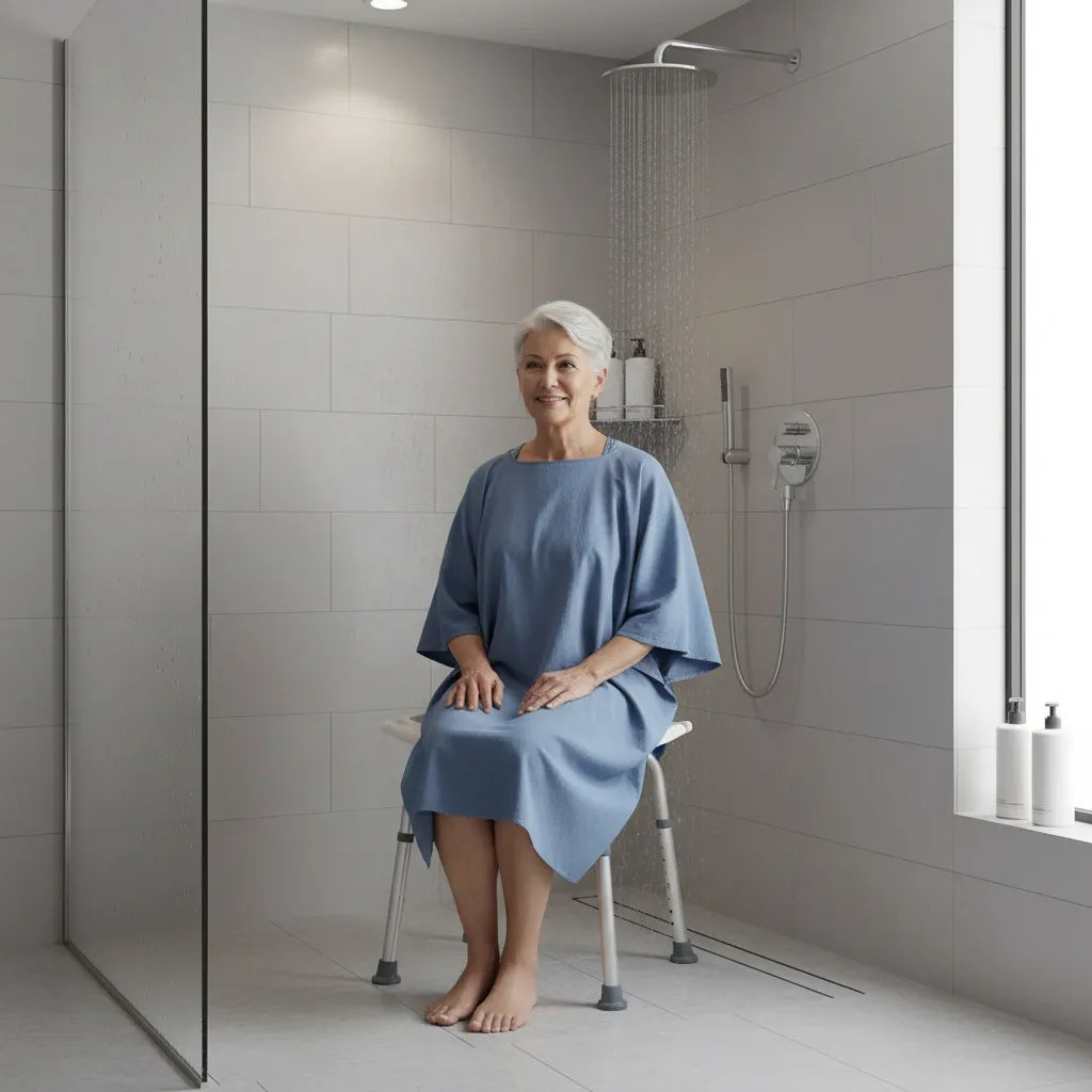 Silla Asiento De Ducha Seguridad Antideslizante Regulable