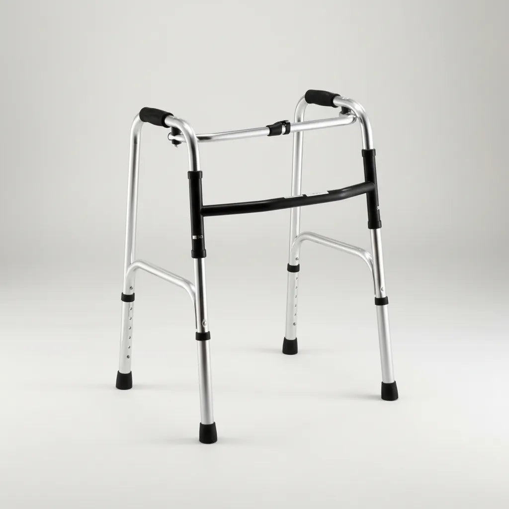 Andador Burrito Plegable Deltabuy Aluminio Ligero Negro