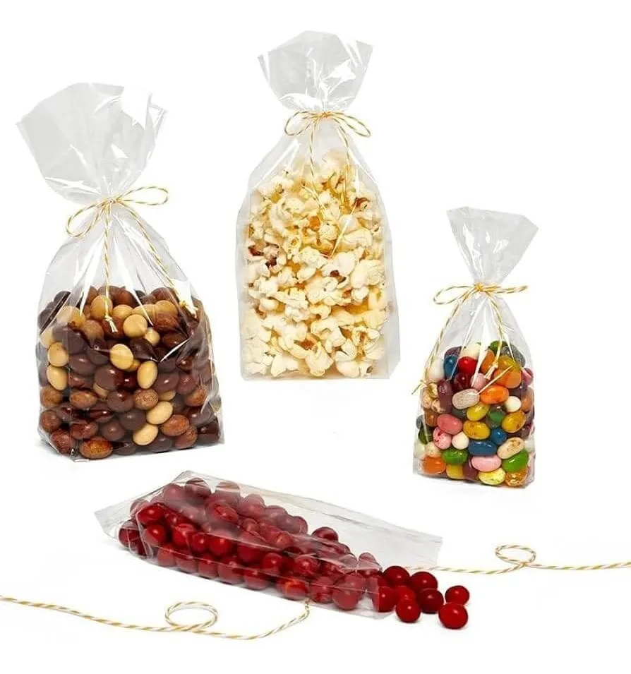 Bolsa celofán transparente 25x35 cm sin adhesivo para embalaje