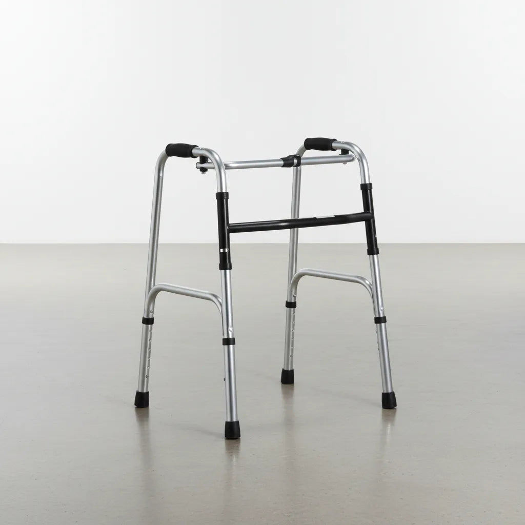 Andador Burrito Plegable Deltabuy Aluminio Ligero Negro