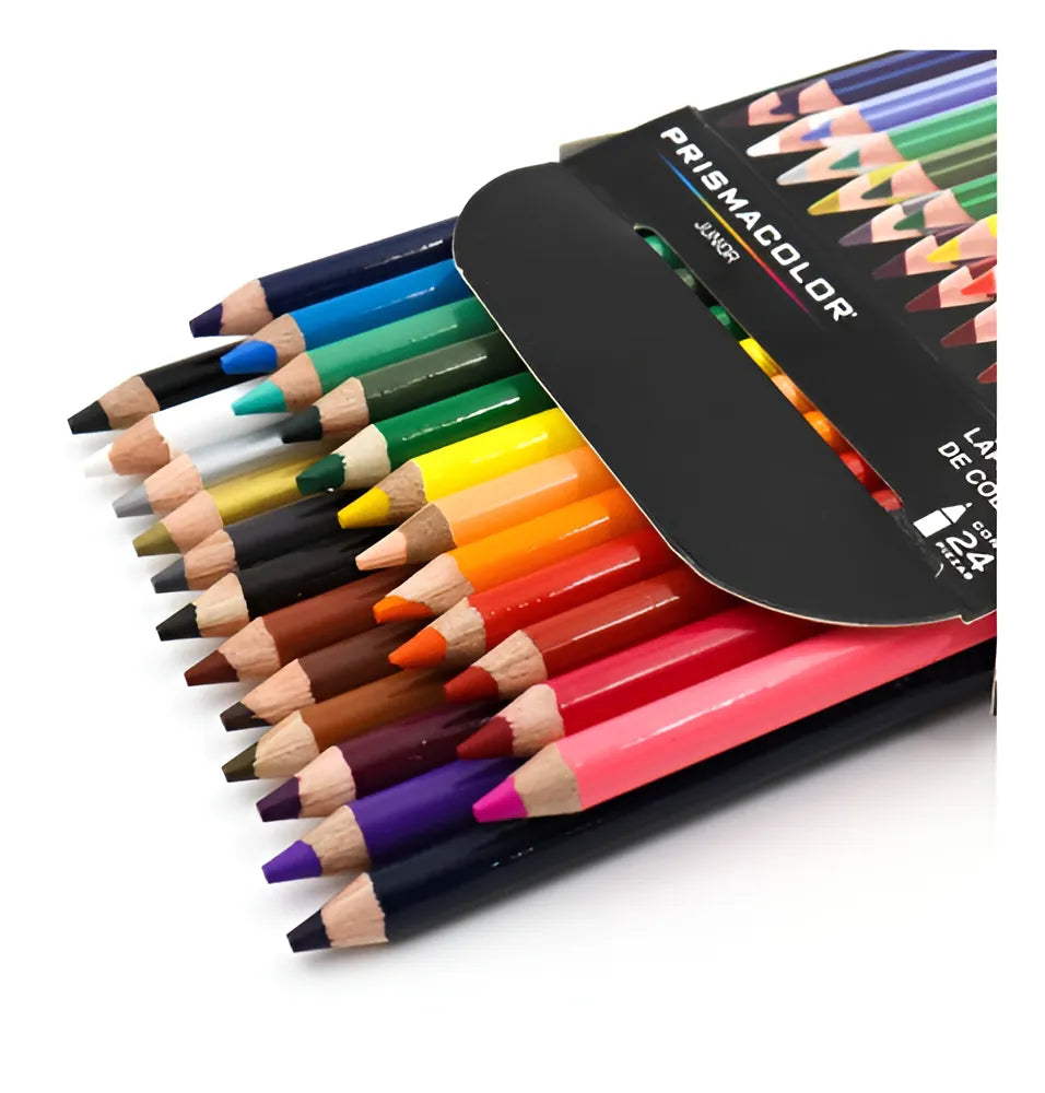 Lápices De Colores Prismacolor Junior Pastel Caja 24 Piezas
