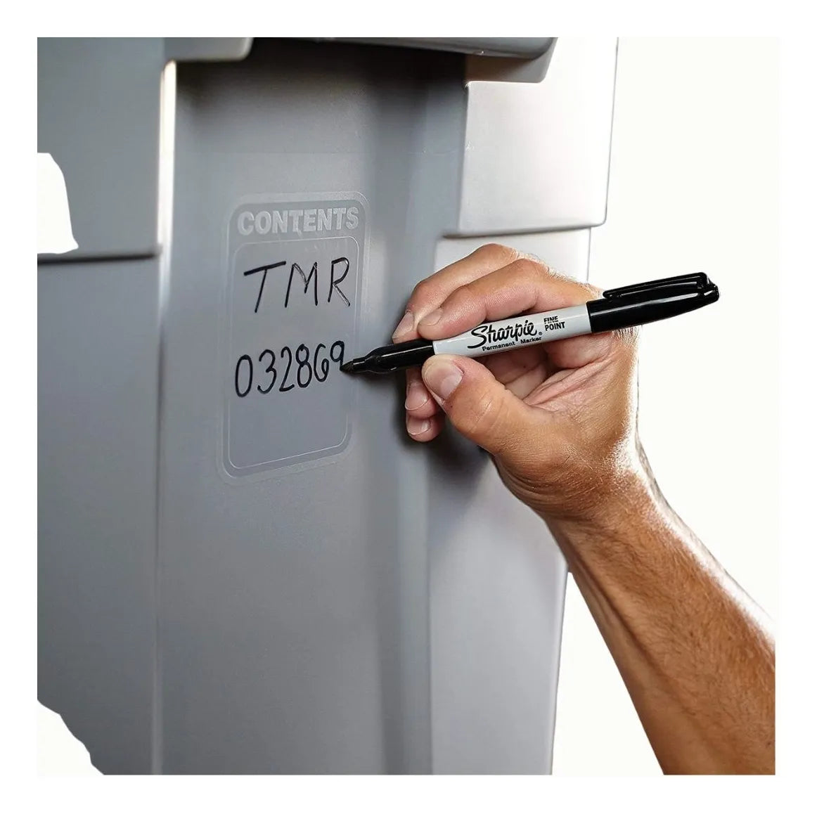 Marcador Permanente Sharpie Doble Punta Negro