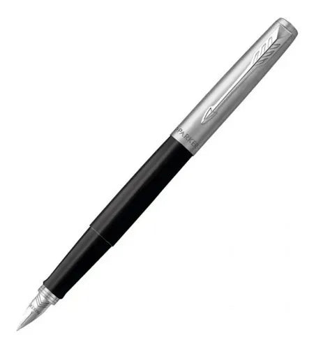 Pluma Fuente Parker Negro Tinta Negra Punto Fino