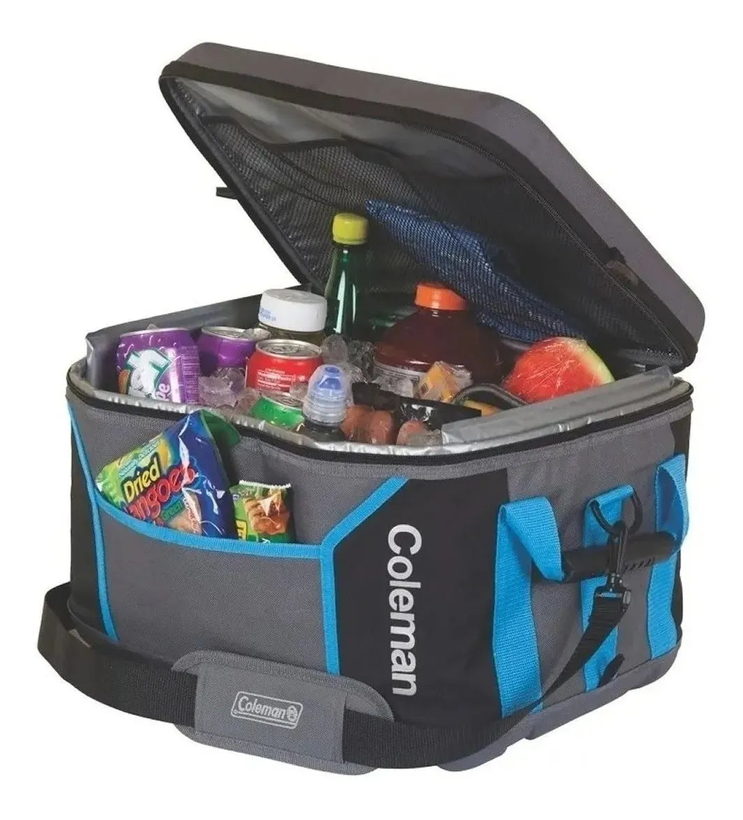 Soft Cooler Eva Negro Coleman® Capacidad 45 Latas