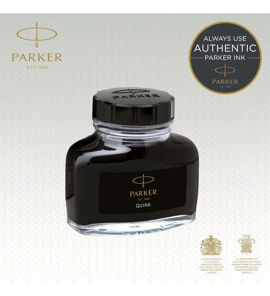 Tinta Para Pluma Parker Negra Frasco 57ml