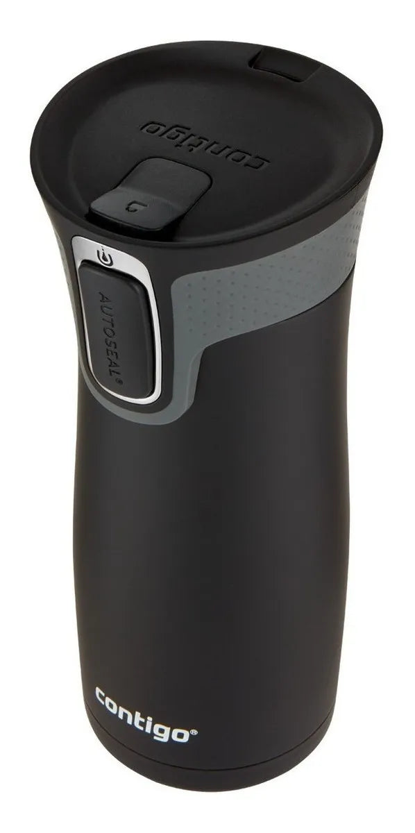 Vaso Térmico Contigo West Loop Color Matte Black 473ml